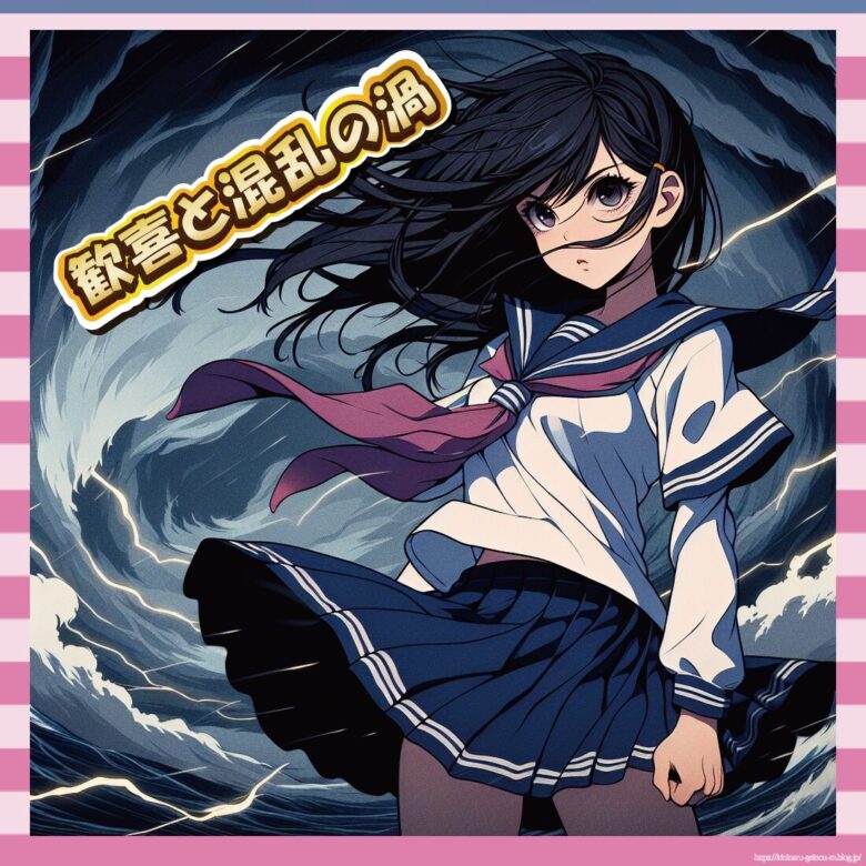 【画像】女子高生さん、風と戯れるwwwwww