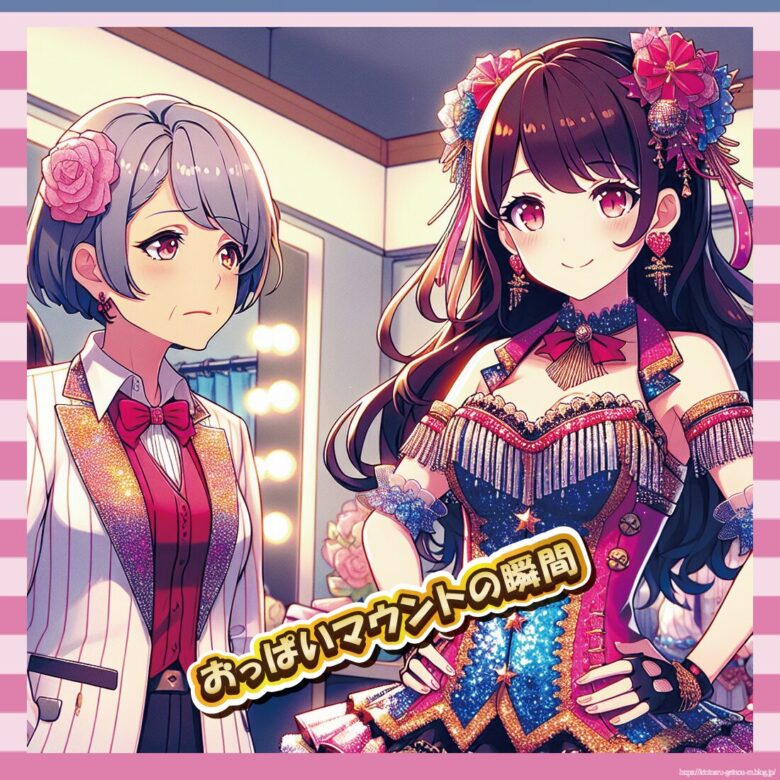 おっぱいマウントの瞬間-イメージ