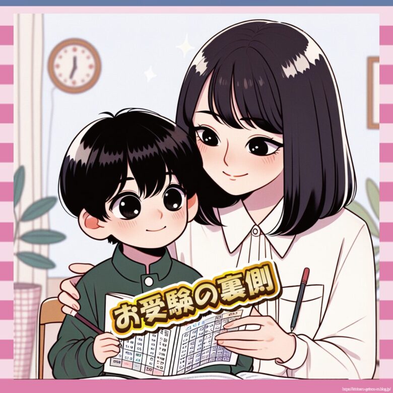 お受験の裏側-イメージ