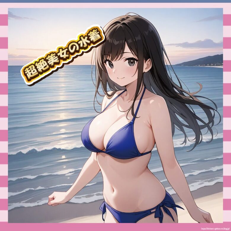 超絶美女の水着-い目