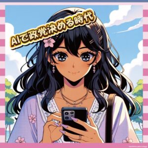 【悲報】モデルのラブリさん、chatGPTで政党選びを始める