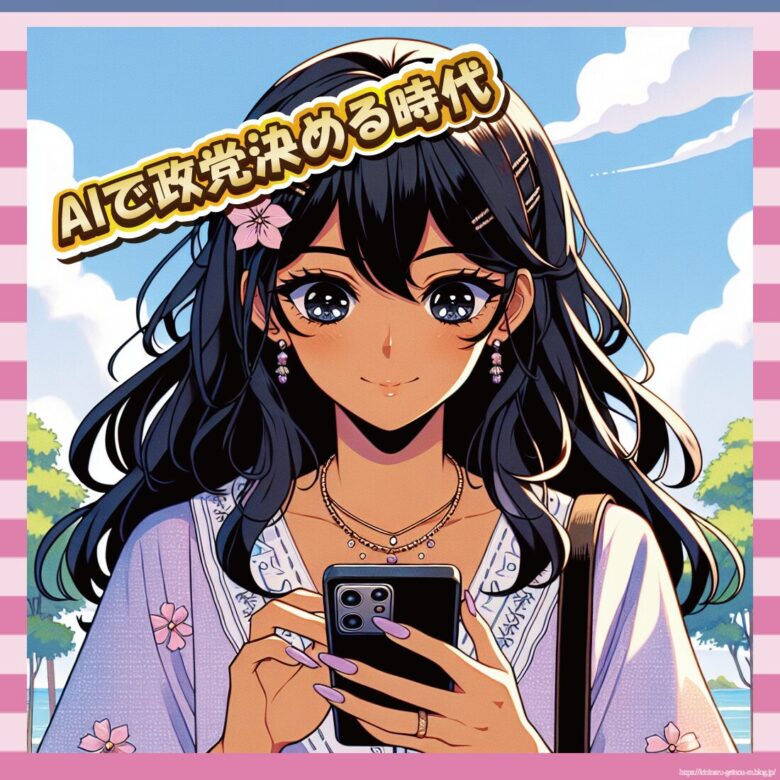 AIで政党決める時代-イメージ