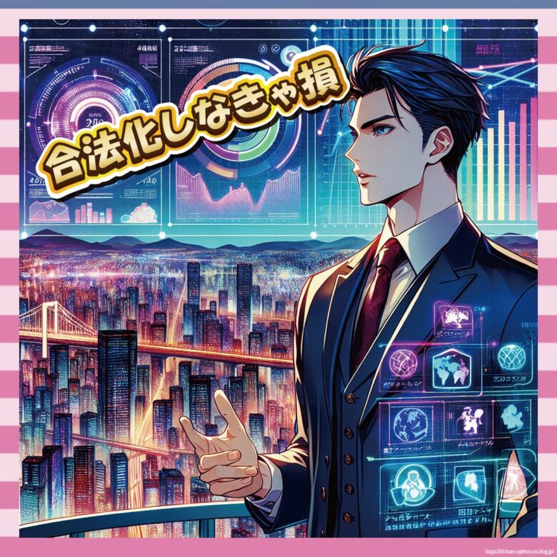 合法化しなきゃ損-イメージ