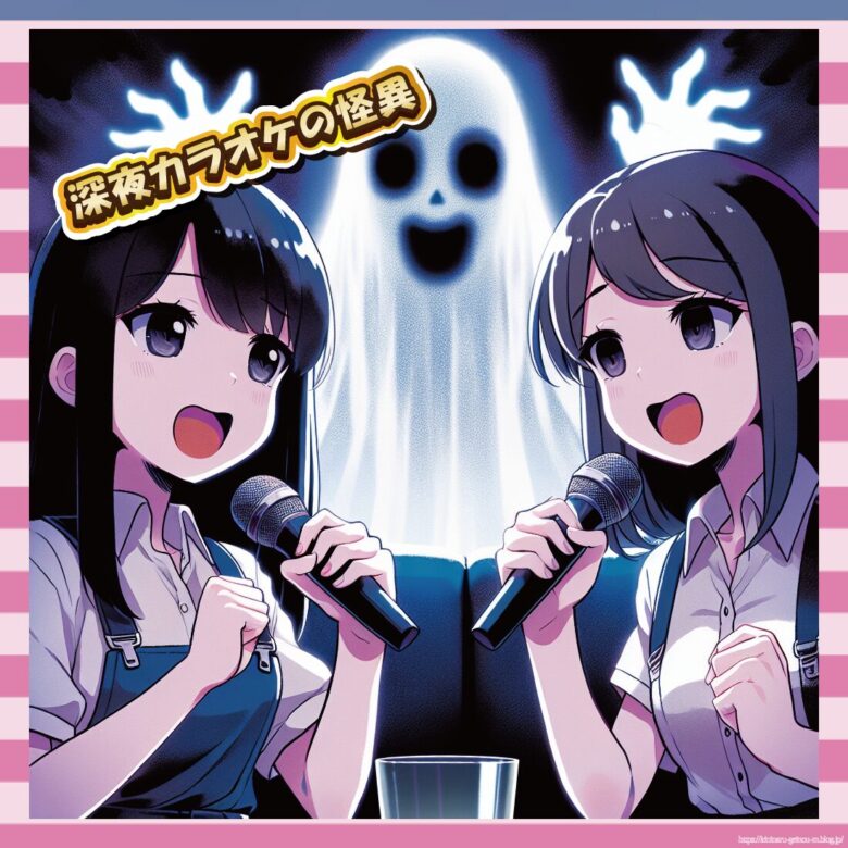 深夜カラオケの怪異-イメージ
