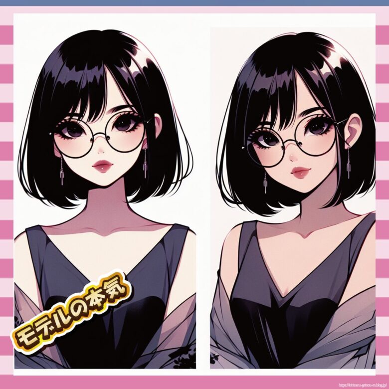 モデルの本気-イメージ