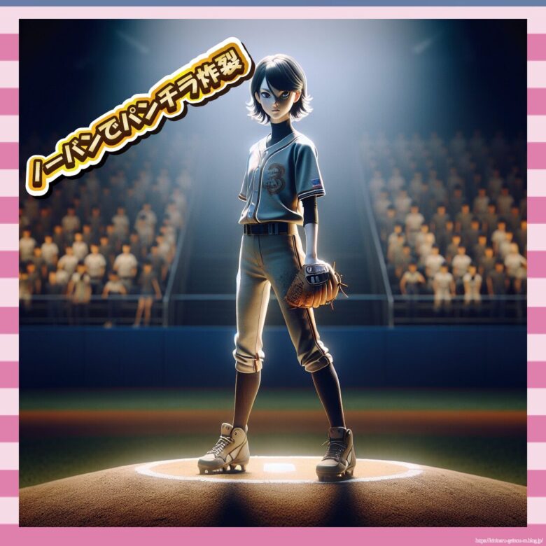 ノーバンでパンチラ炸裂-イメージ