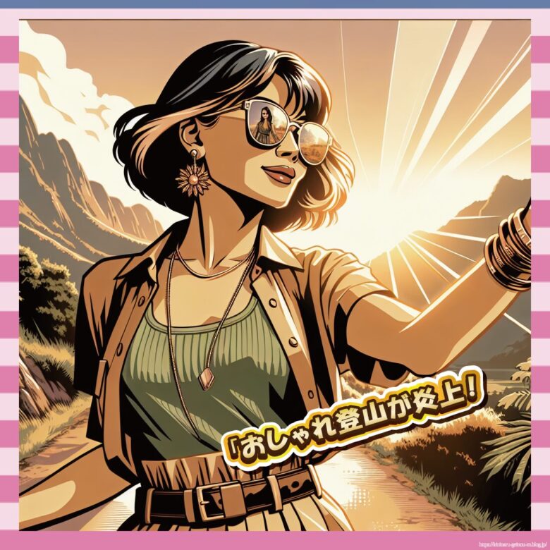 おしゃれ登山で炎上-イメージ
