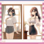 【朗報】2ヶ月でここまで変わる女さん、希望と恐怖を与えるビフォーアフターがコチラ