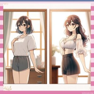 【朗報】2ヶ月でここまで変わる女さん、希望と恐怖を与えるビフォーアフターがコチラ