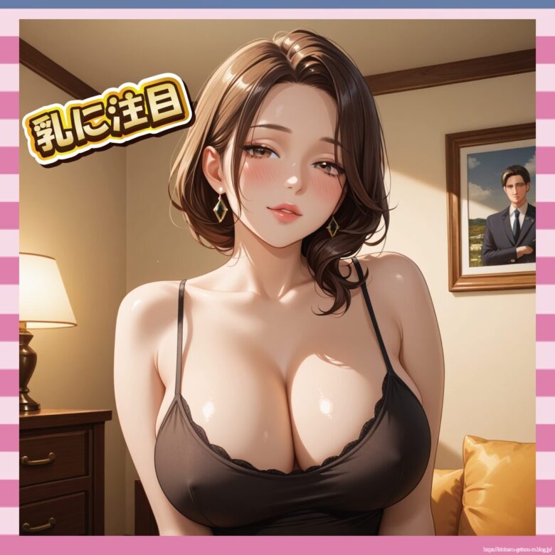 【画像】おさや(43)、ママのGカップ乳がエグすぎてワロタｗｗｗｗ