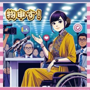 【正論】車椅子アイドル「仁藤夢乃は女性の代表ヅラしすぎ」、的確すぎてスカッとする件ｗｗｗ