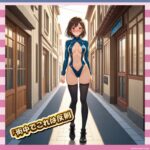 【画像】長身女子さん、街中でドエロい格好してしまうｗｗｗｗ