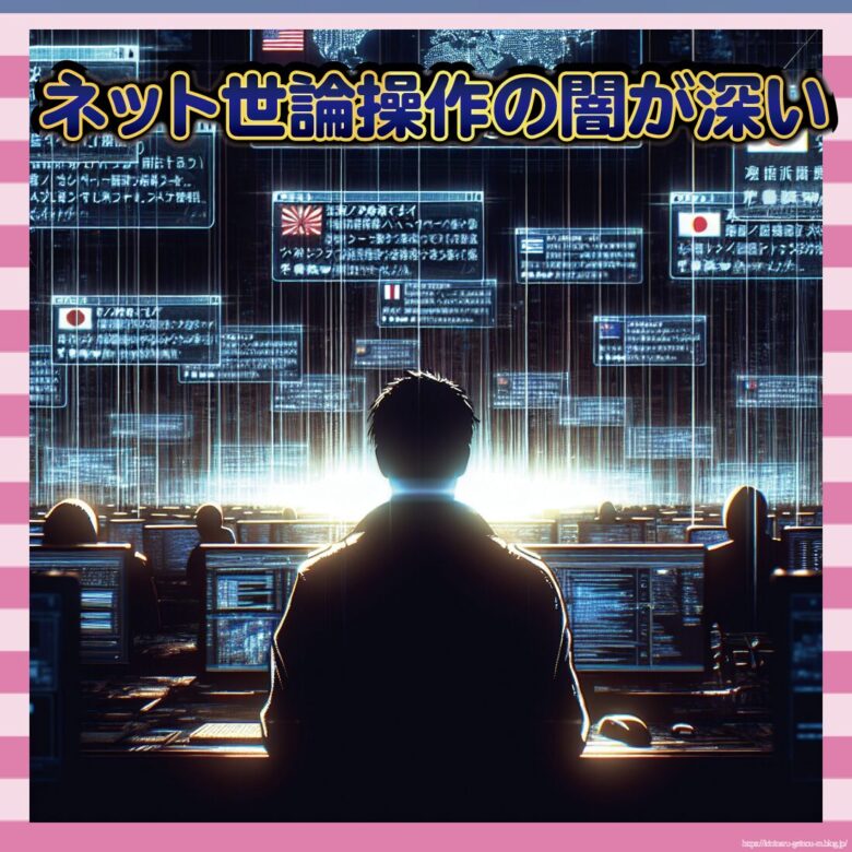 ット世論操作の闇が深い-イメージ