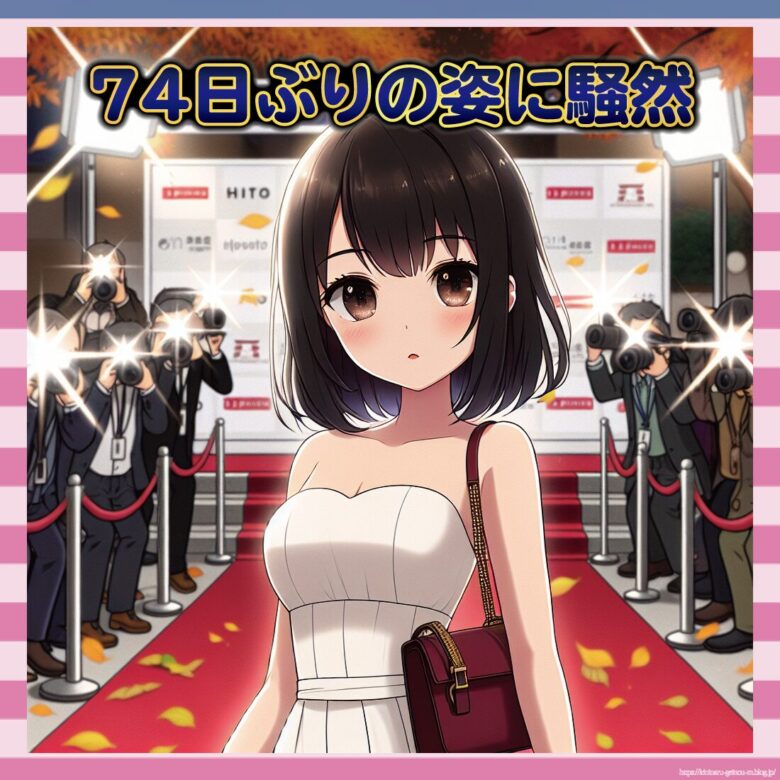 74日ぶりの姿に騒然-イメージ