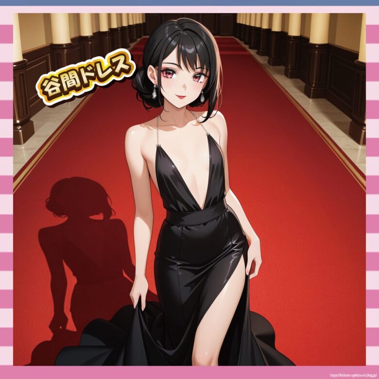 谷間ドレス-イメージ