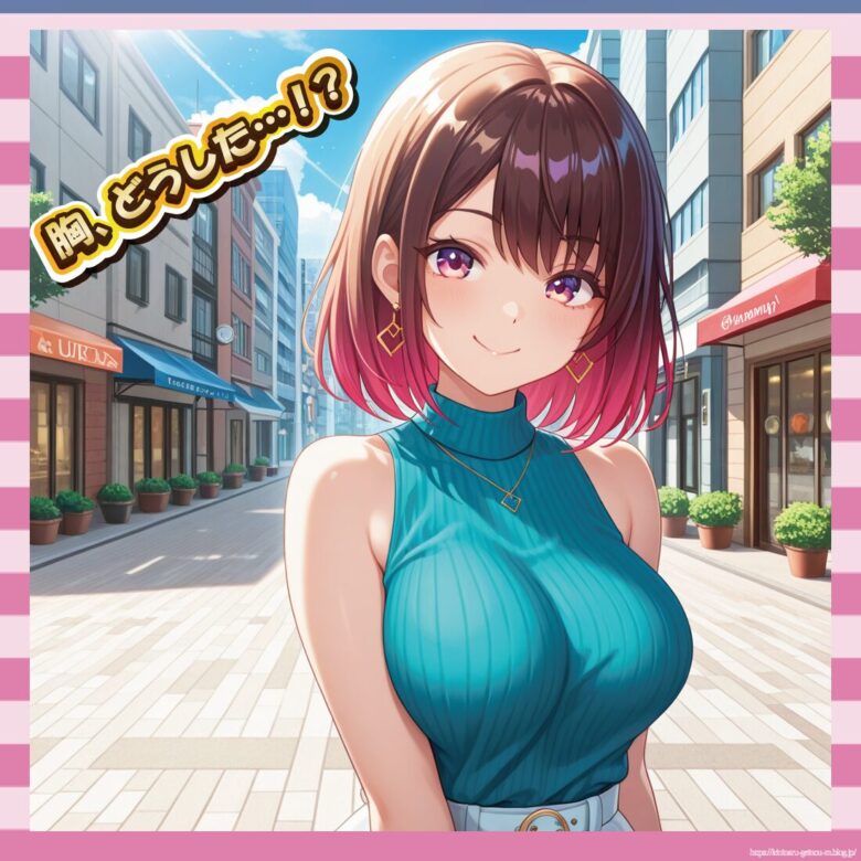 胸、どうした…!?-イメージ