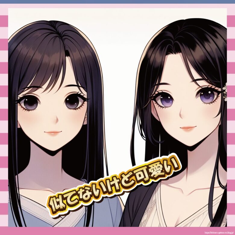 似てないけど可愛い-イメージ