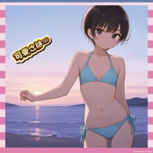 【画像】ワイ、無乳女子の魅力に気づいてしまう…