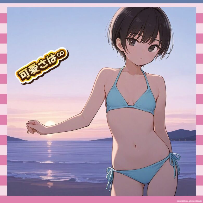 【画像】ワイ、無乳女子の魅力に気づいてしまう…