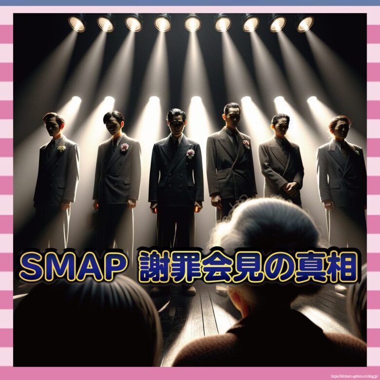 SMAP-謝罪会見-イメージ