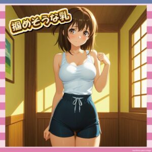 【画像】女「友達に“乳掴めそう”って言われた…」←画像見たらガチで掴めそうだったwww