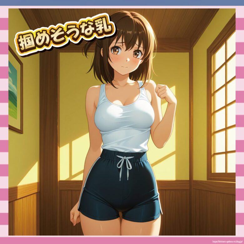 掴めそうな乳-イメージ