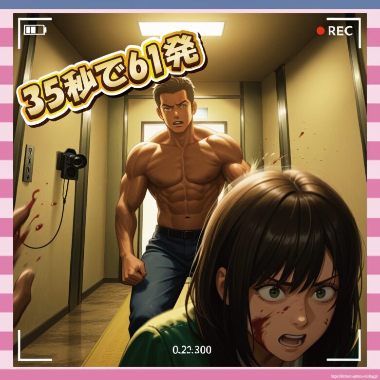 35秒で61発-イメージ