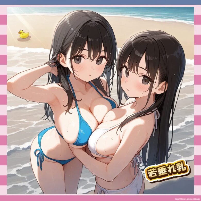 若垂れ乳-イメージ