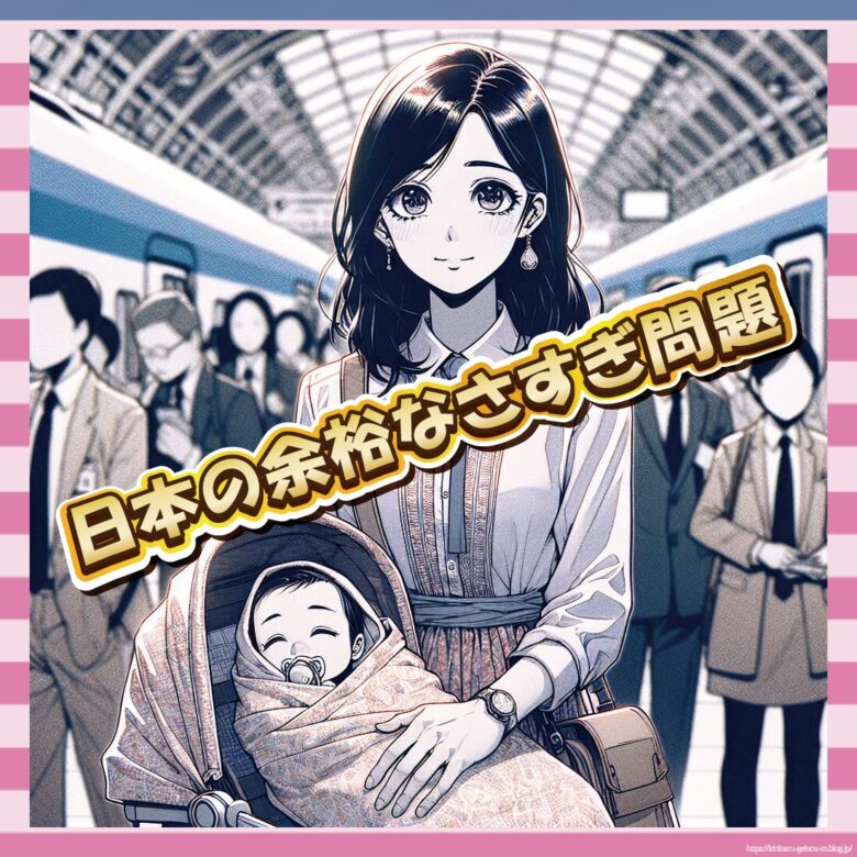 日本の余裕なさすぎ問題-イメージ