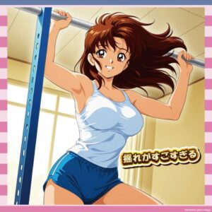 【動画】巨乳が鉄棒やったらえらいことになったwwwwwwwww