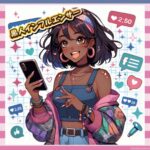 【画像】TikTokにいる黒人系美少女、可愛すぎるｗｗｗ