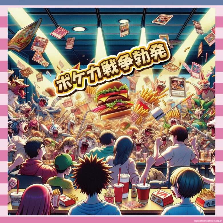 ポケカ戦争勃発-イメージ