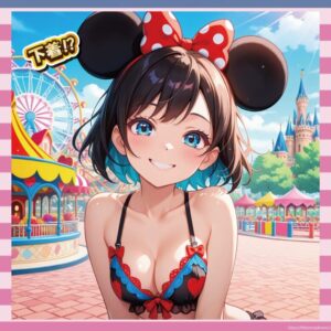 【画像】ディズニーで下着女子現る…可愛いｗｗｗｗｗｗｗｗｗｗｗｗｗｗｗ