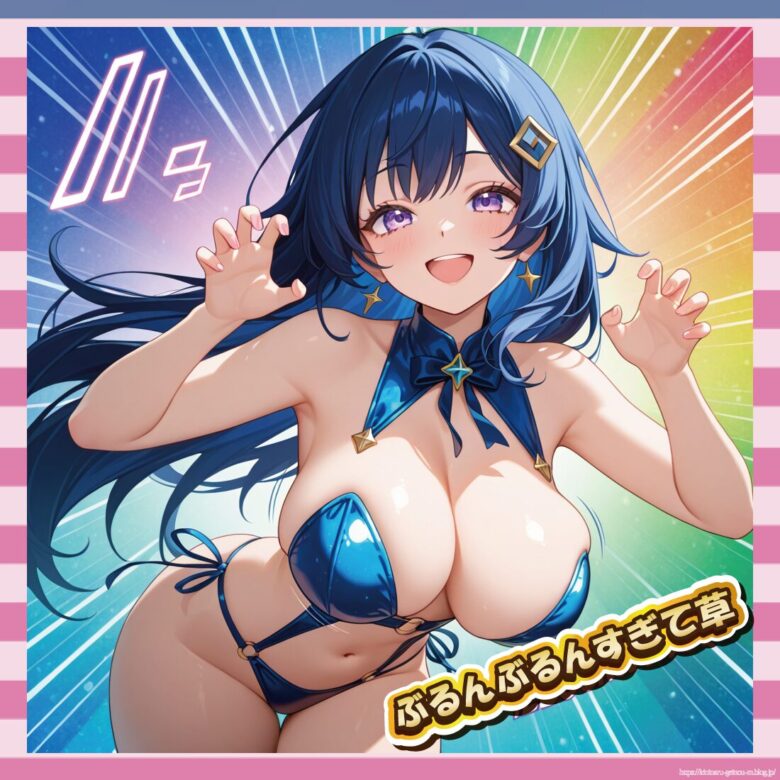 ぶるんぶるんすぎて草-イメージ