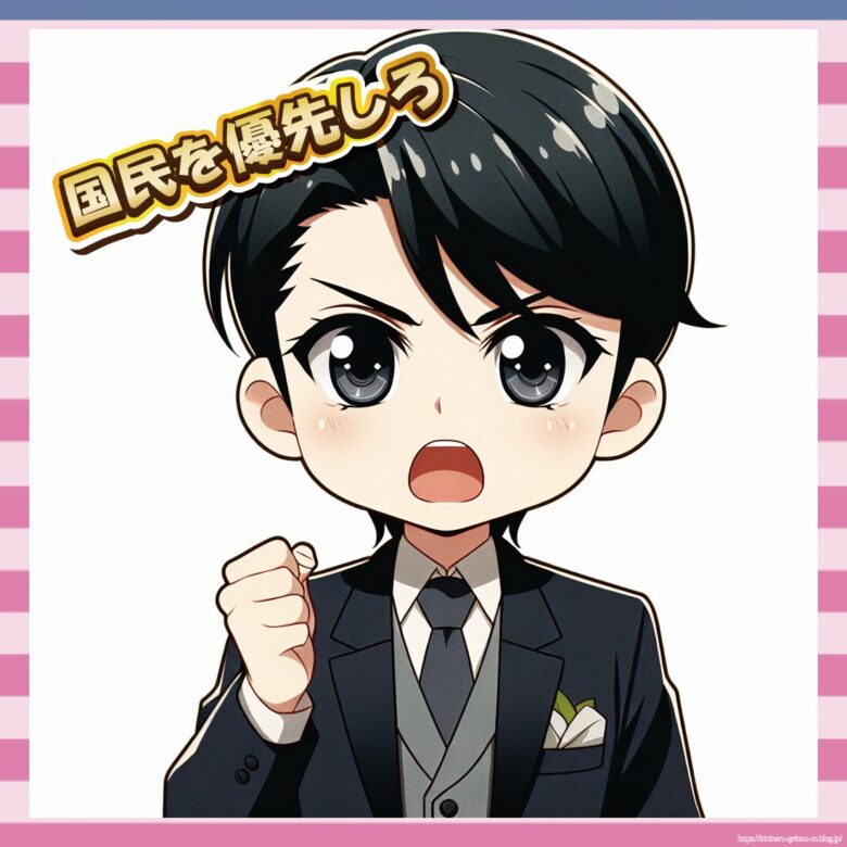 国民を優先しろ-イメージ
