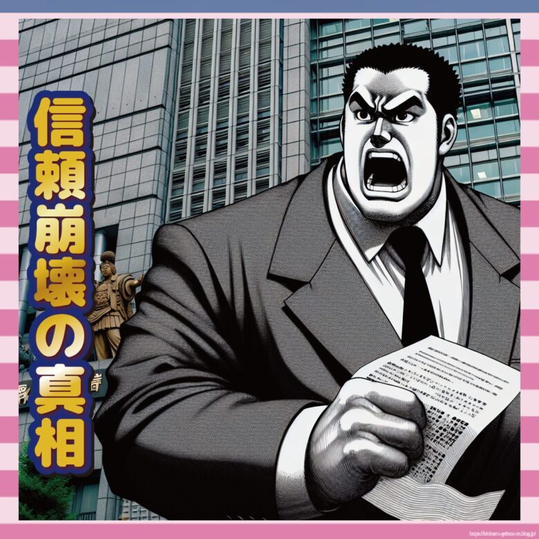 信頼崩壊の真相-イメージ