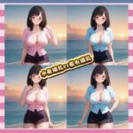 【画像】水着爆乳vs着衣爆乳、決着つけようや