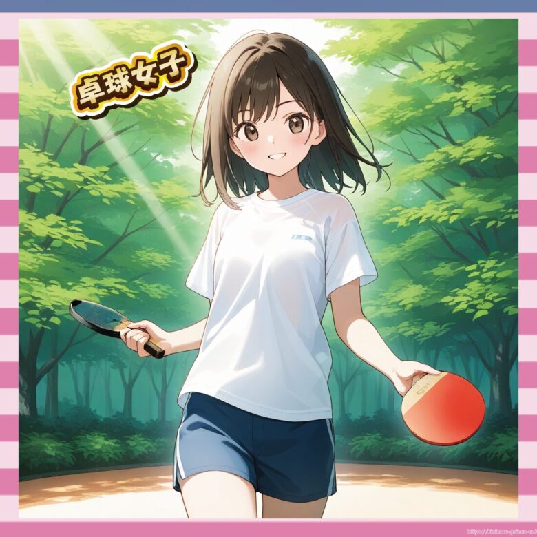 卓球女子-イメージ