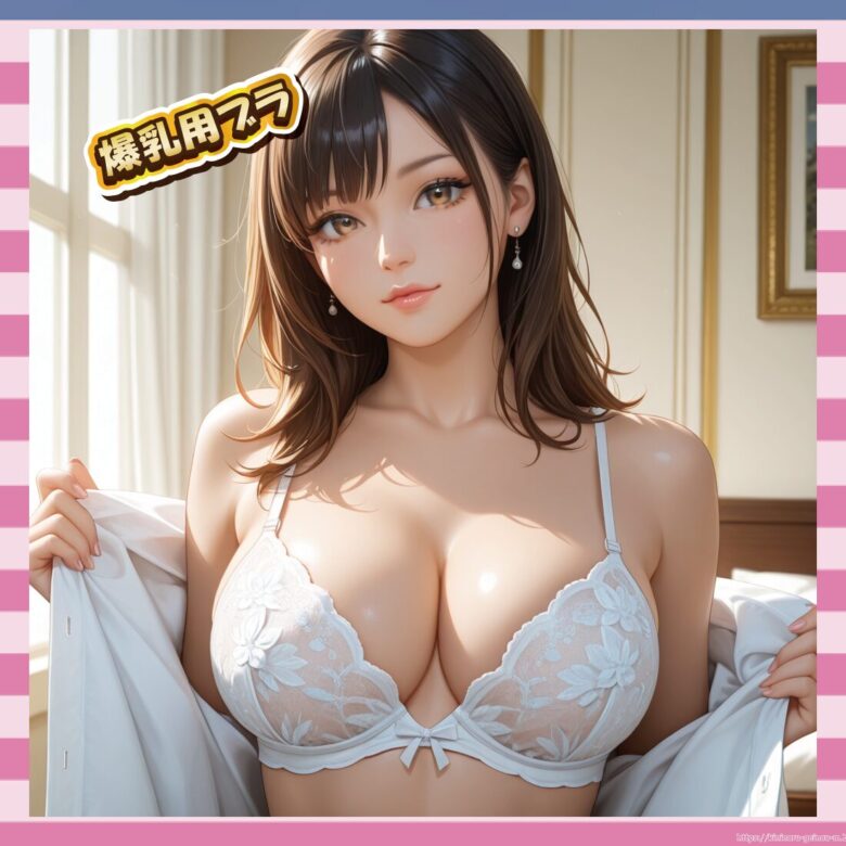爆乳用ブラ-イメージ