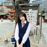 【画像】「今年31歳だけど…」大人系アイドルの〝ノーギャップ〟制服姿がメッチャかわいい！