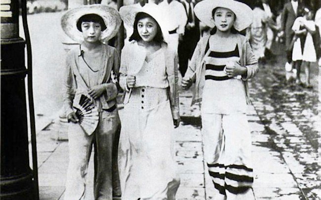 【画像】大正のニッポン女子、通用する。