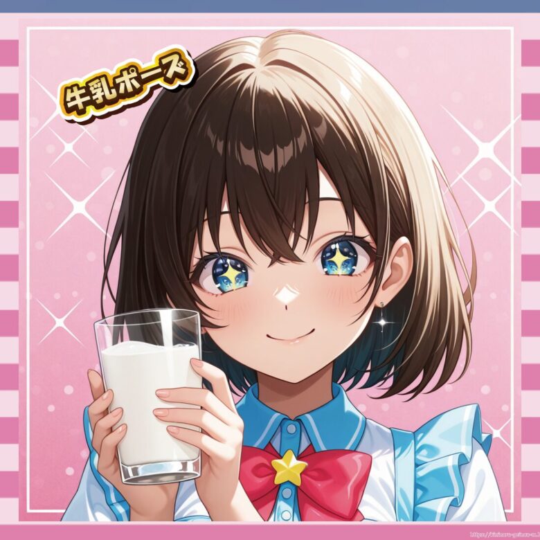 【画像】豫風瑠乃ちゃんの牛乳ポーズｗｗｗ可愛すぎて悶絶