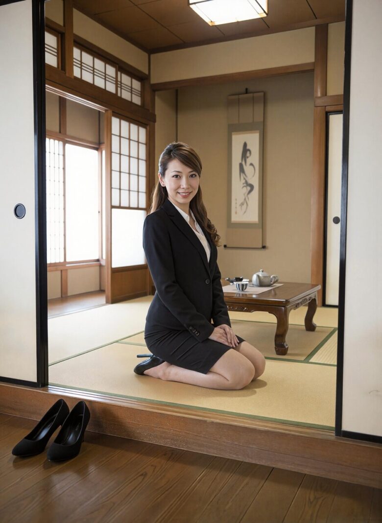 【画像】こんな女上司と出張で相部屋になったら？