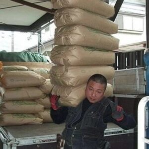 【画像】トラックの運ちゃん、超絶力持ち！！