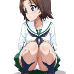 【画像】茨城県の高校生のパンチラ