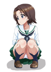 【画像】茨城県の高校生のパンチラ