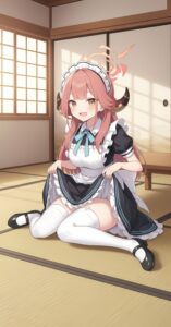 【画像】女の子「パンティ見たいの？チラッ」