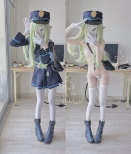 【画像】コスプレイヤーさん、太ももが……