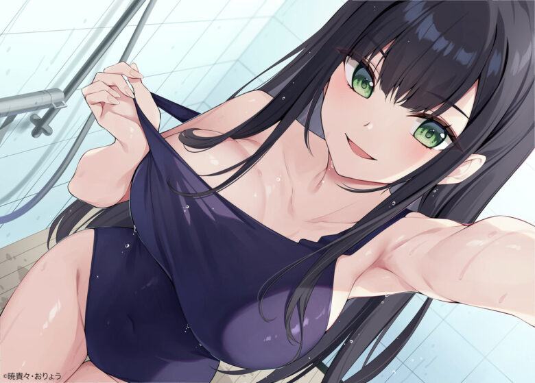 【画像】女の子「残念♡裸だと思った？♡水着着てました〜w♡」