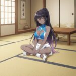 【画像】この黒人の女の子の乳首が意外にもピンク色だったら？